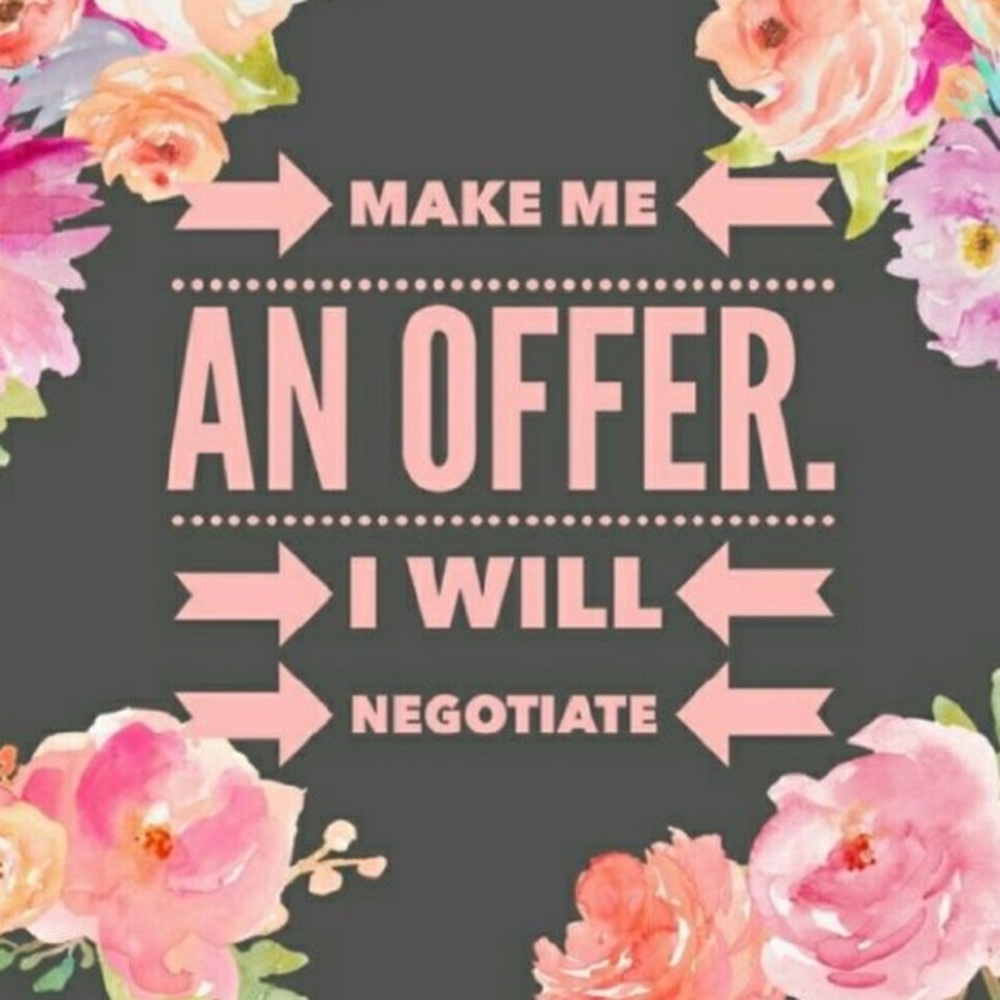 MAKE AN OFFER 😊